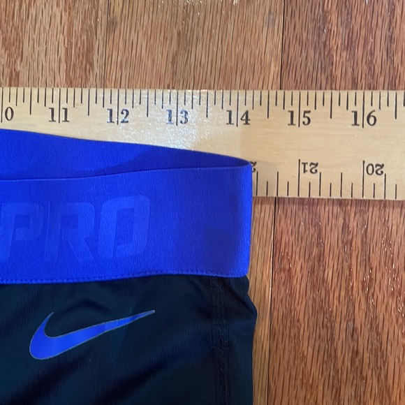 Nike pro legging in large black purple Dri Fit - Picture 3 of 13